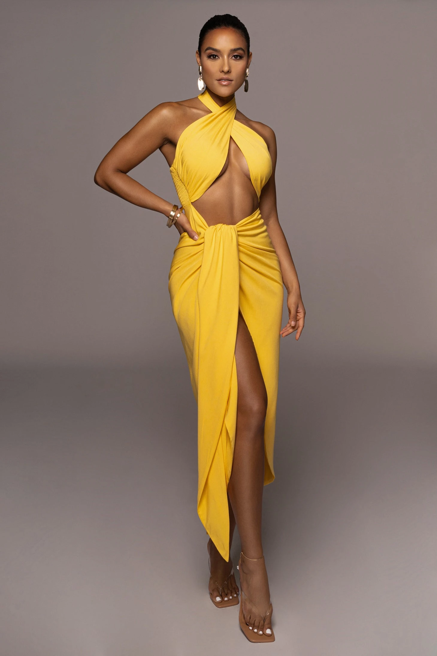 Yellow Sahara Dress 4 Yellow Sahara Dress - Image 4