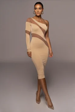 Tan Eyes For You Midi Dress 14 Tan Eyes For You Midi Dress -Trendify Store PRODUCT JUN22022 SUMMER3 176