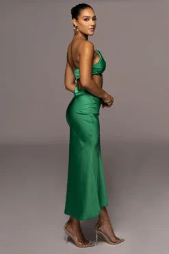 Green Maurine Cutout Dress -Trendify Store PRODUCT JUN22022 SUMMER3 40