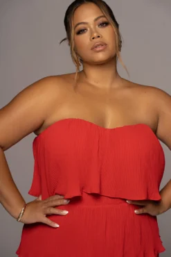 Red Casa Blanca Ruffle Dress -Trendify Store PRODUCT JUN82022 EXTENDED 63