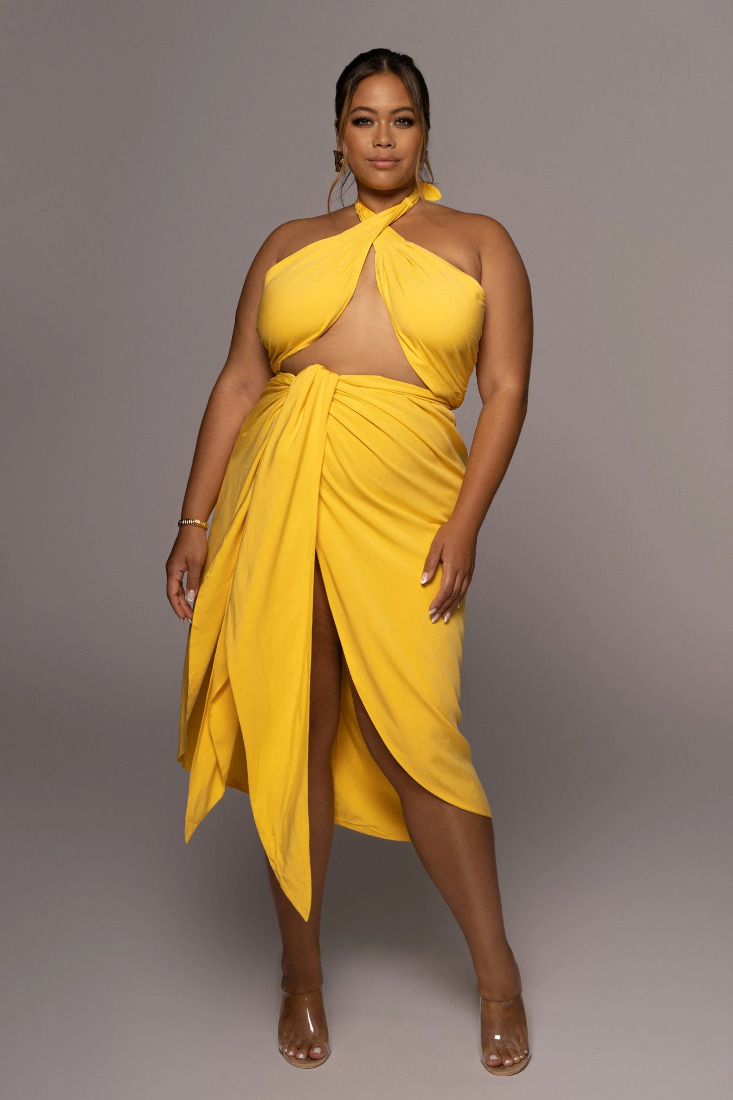 Yellow Sahara Dress 2 Yellow Sahara Dress - Image 2