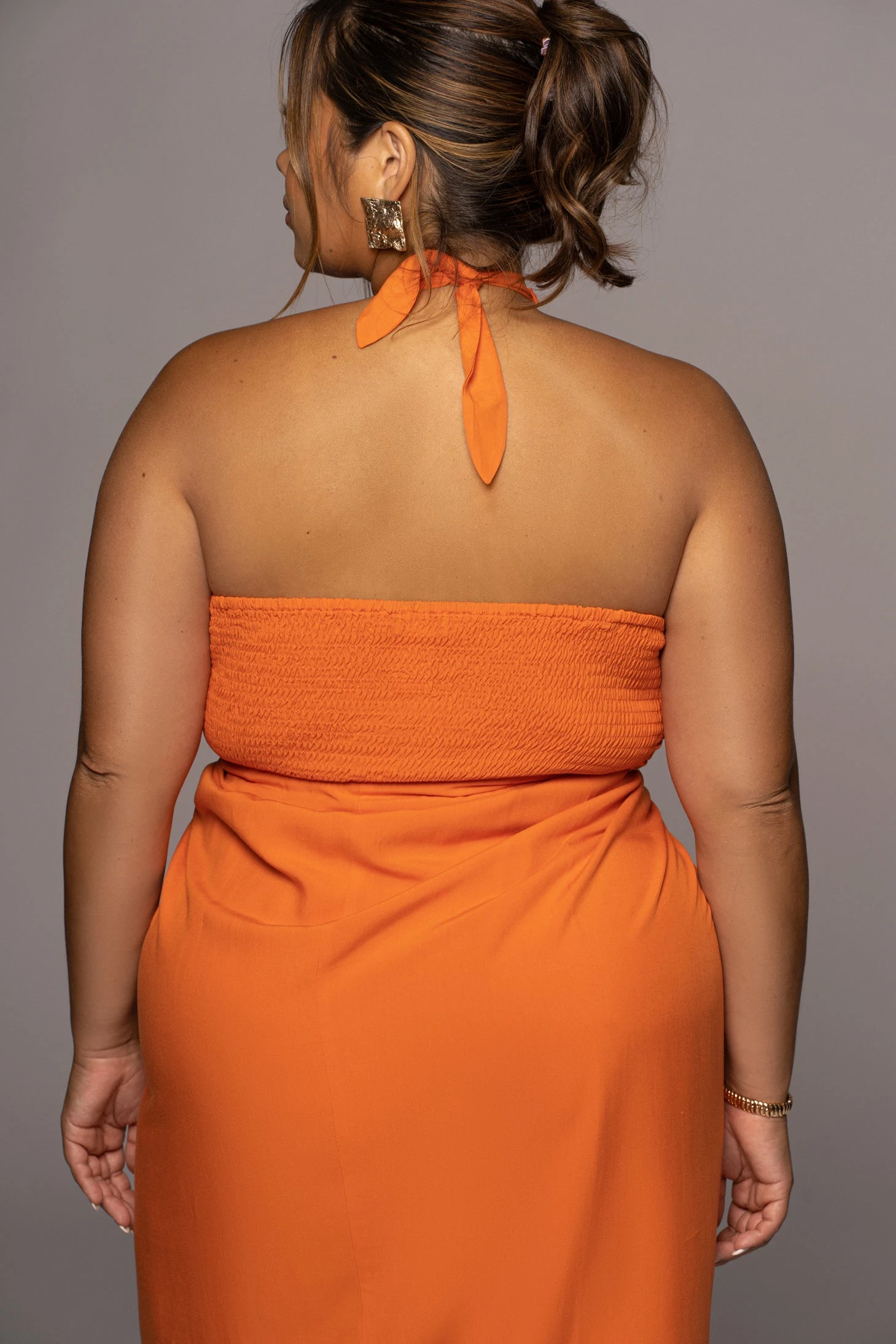 Orange Sahara Dress 12 Orange Sahara Dress - Image 12