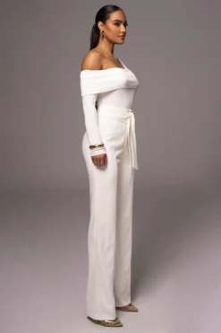 Ivory Safiya Wide Leg Pants -Trendify Store PRODUCT JUNE72023 CROCHET 3 scaled