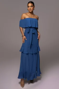 Blue Marsela Off-Shoulder Linen Maxi Dress -Trendify Store PRODUCT JUNE72023 JUNEDROP1 23 scaled