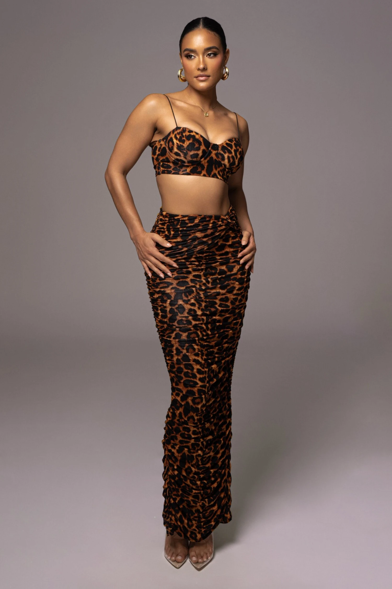 Leopard Lead You On Skirt Set 3 Leopard Lead You On Skirt Set - Image 3
