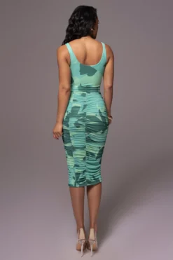 Green Costa Rica Floral Midi Skirt -Trendify Store PRODUCT JUNE82023 NEWARRIVALS 21 scaled