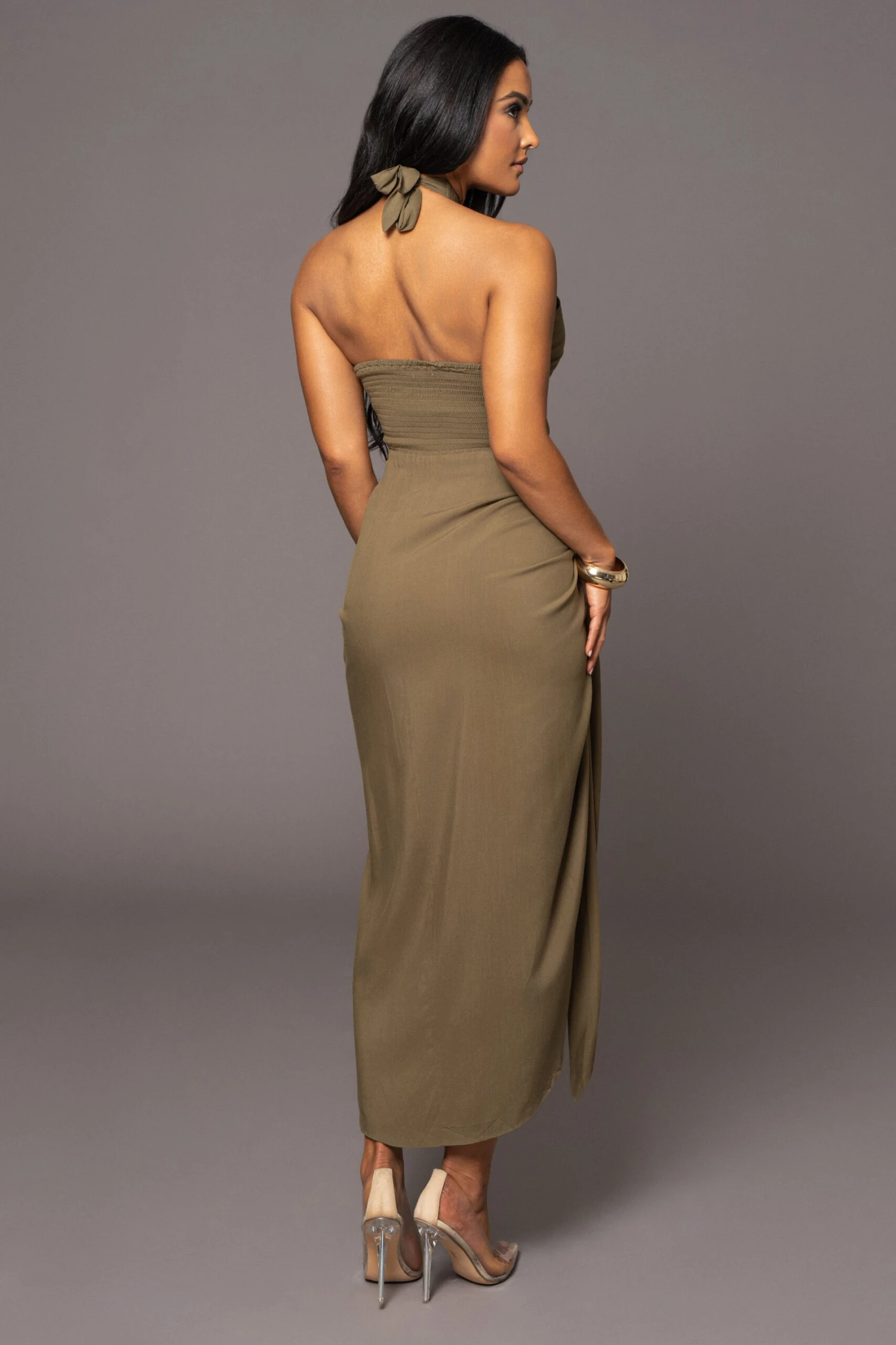 Olive Sahara Dress 14 Olive Sahara Dress - Image 14