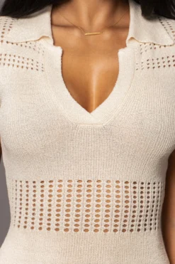 Buttercream Venice Collared Midi Dress -Trendify Store PRODUCT MAR82023 ASAP 12 scaled