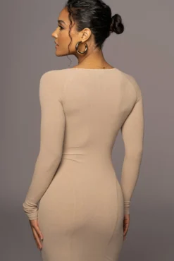 Beige High Expectations Midi Dress -Trendify Store PRODUCT MAY132022 64