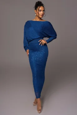 Blue Night Sky Sequin Skirt Set -Trendify Store PRODUCT MAY172023 109 scaled