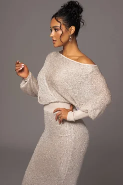 Beige Night Sky Sequin Skirt Set -Trendify Store PRODUCT MAY172023 128 scaled