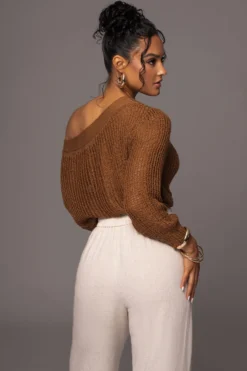 Pecan No Turning Back Off-Shoulder Top -Trendify Store PRODUCT MAY172023 21 scaled