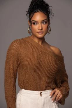 Pecan No Turning Back Off-Shoulder Top -Trendify Store PRODUCT MAY172023 25 scaled