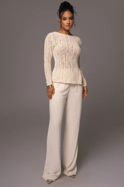 Light Beige Hideaway Crochet Knit Top 14 Light Beige Hideaway Crochet Knit Top -Trendify Store PRODUCT MAY172023 28 scaled