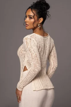 Light Beige Hideaway Crochet Knit Top 19 Light Beige Hideaway Crochet Knit Top -Trendify Store PRODUCT MAY172023 31 scaled