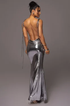 Silver Heart Of Gold Maxi Dress -Trendify Store PRODUCT MAY172023 4 scaled