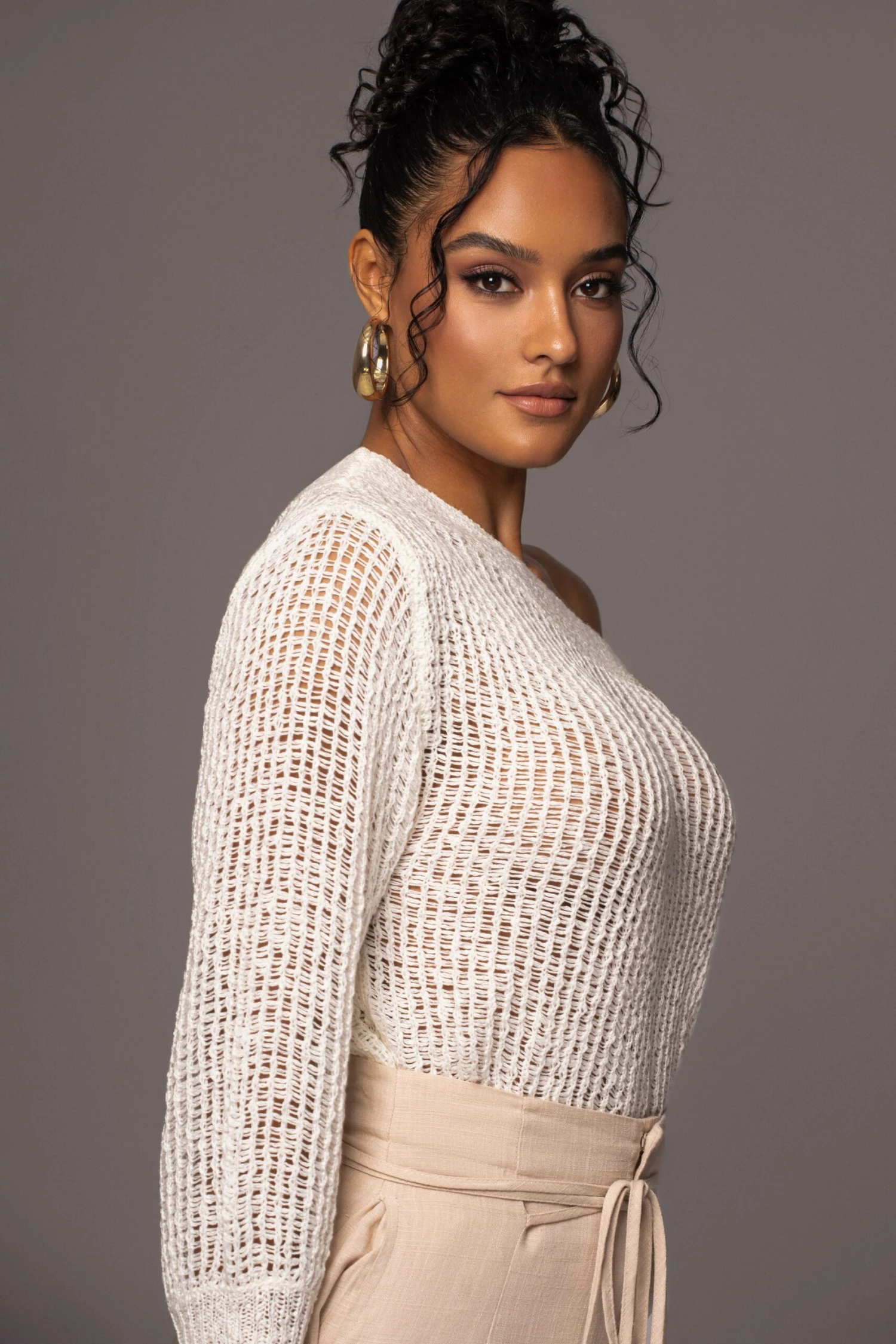 Ivory No Turning Back Off-Shoulder Top 5 Ivory No Turning Back Off-Shoulder Top - Image 5