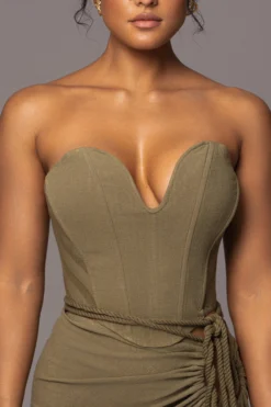 Olive Destination Linen Skirt Set -Trendify Store PRODUCT MAY172023 JUNEDROP1 51 scaled