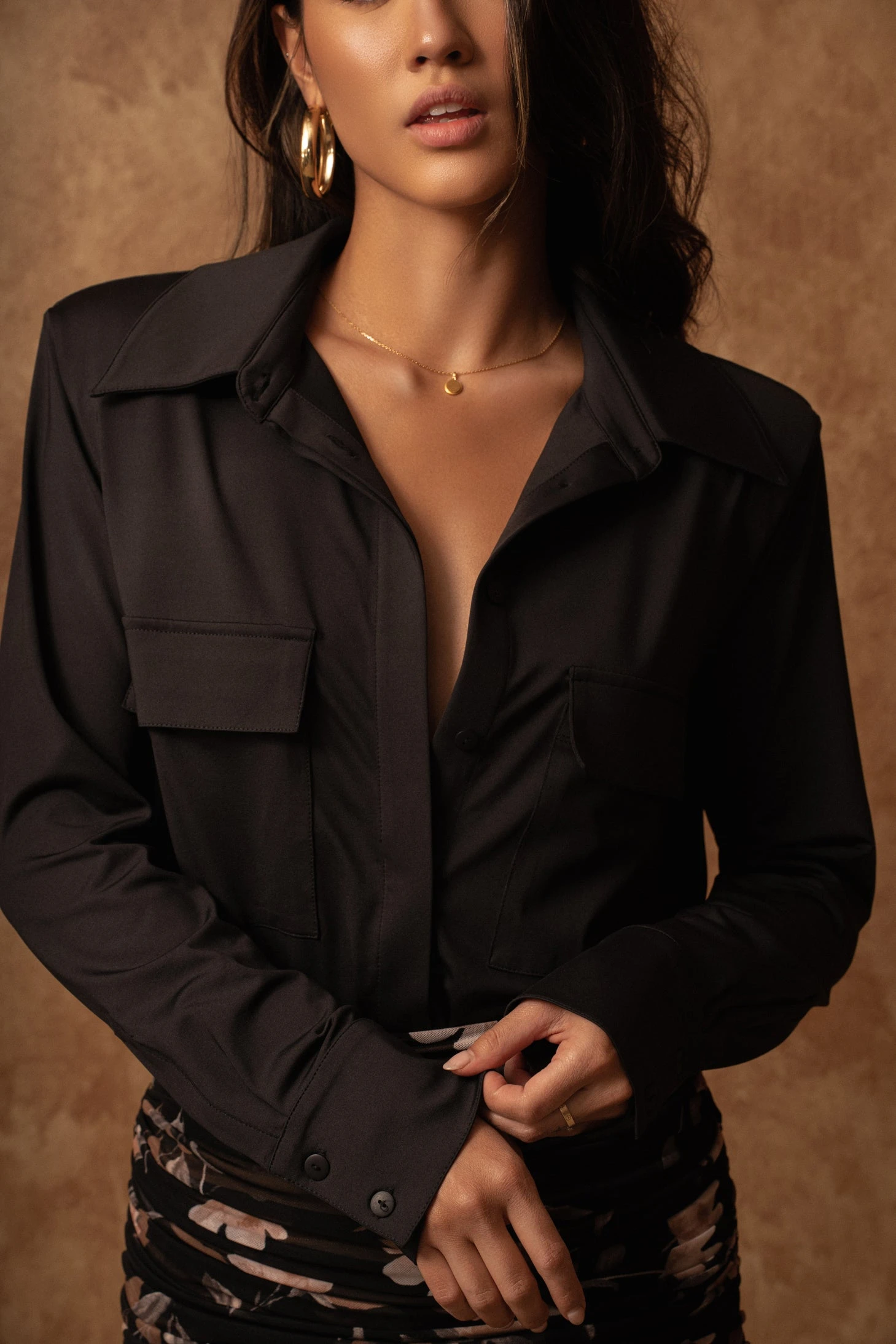 Noir Jaxson Button Up 6 Noir Jaxson Button Up - Image 6