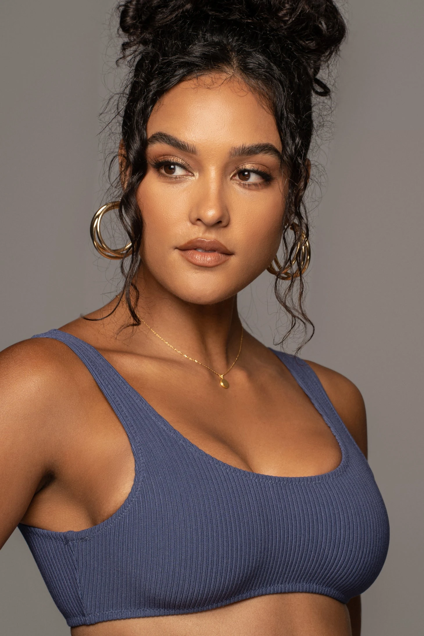 Indigo Blesse Ribbed Bikini Set 4 Indigo Blesse Ribbed Bikini Set - Image 4