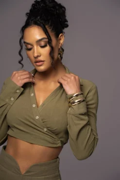 Olive Drift Away Linen Wrap Top 17 Olive Drift Away Linen Wrap Top -Trendify Store PRODUCT MAY232023 JUNEDROP1 197 scaled