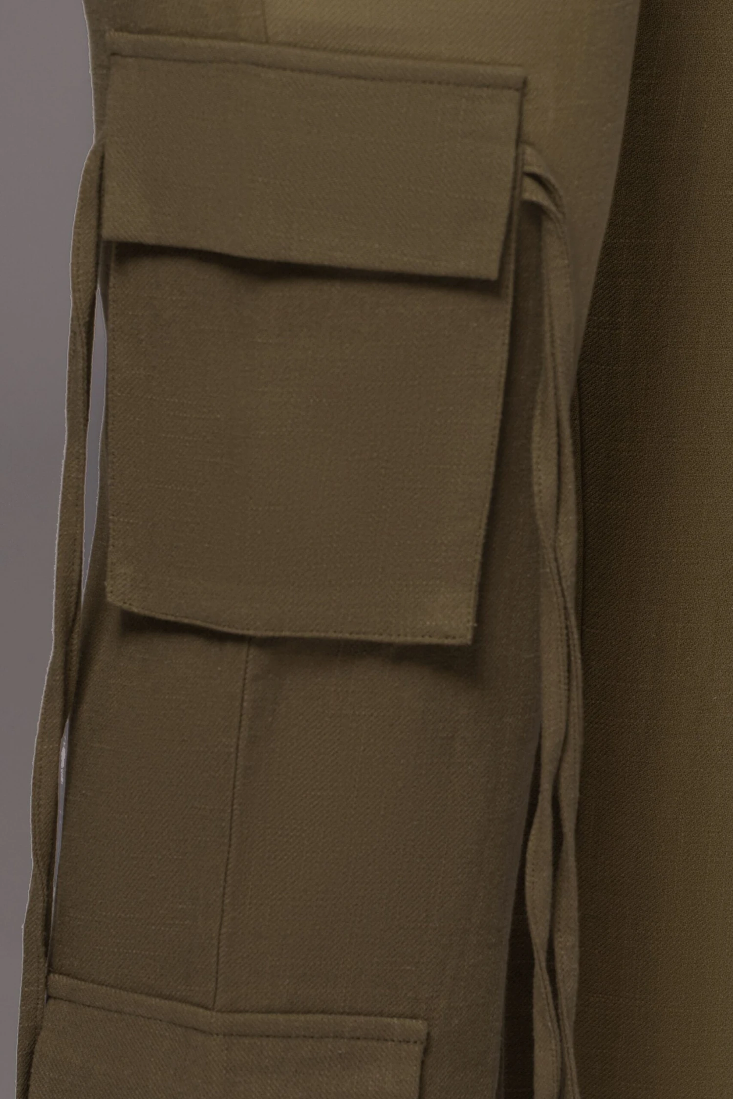Olive Better Half Linen Utility Pants 13 Olive Better Half Linen Utility Pants - Image 13