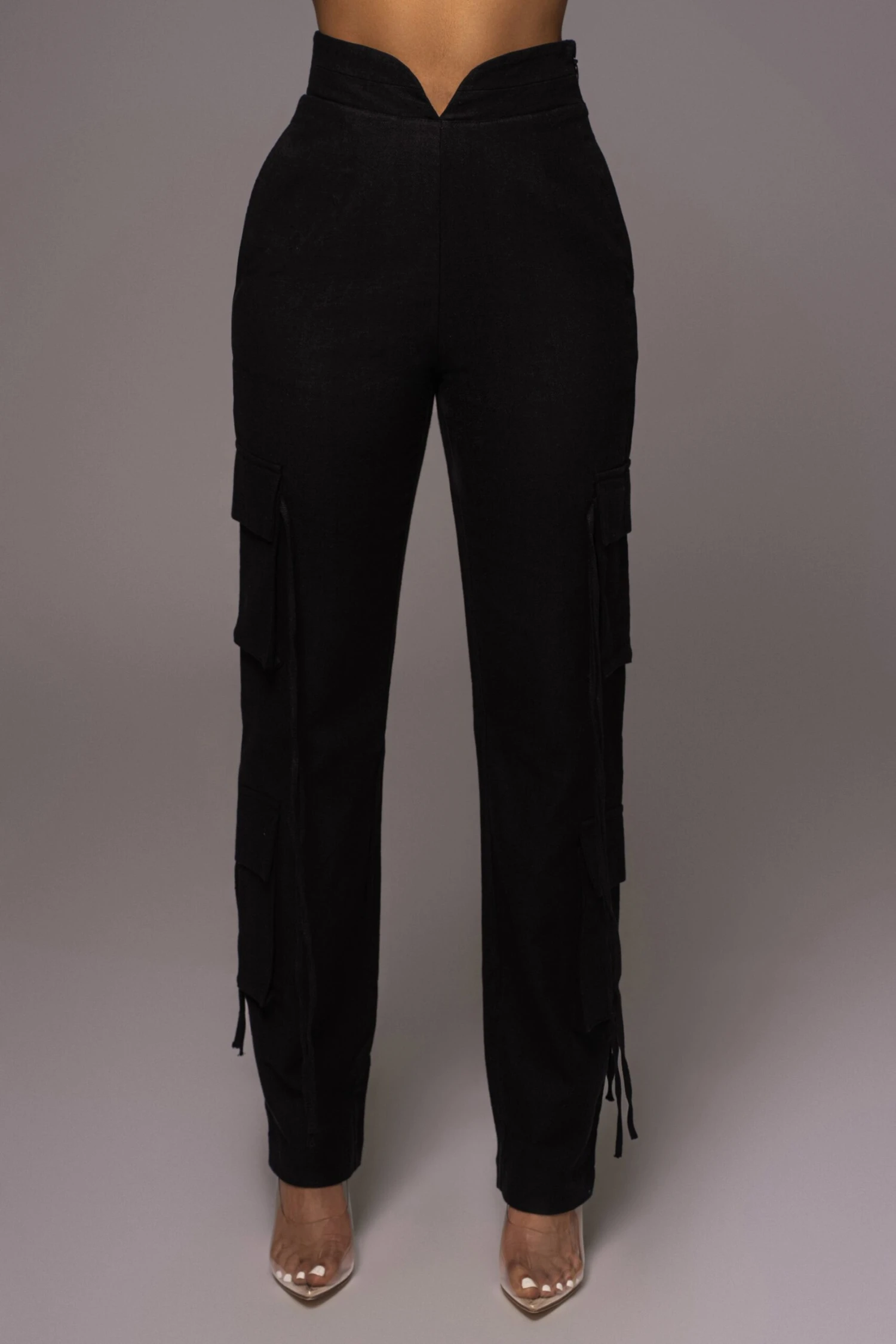 Black Better Half Linen Utility Pants 2 Black Better Half Linen Utility Pants - Image 2