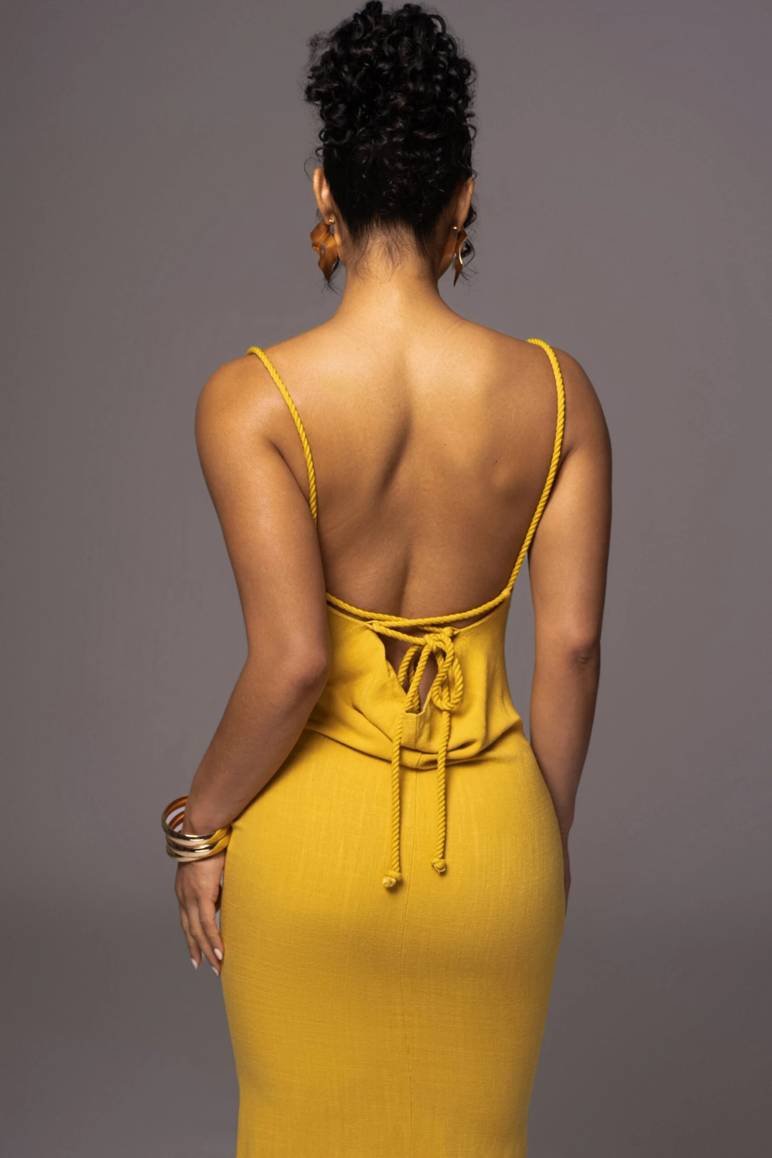 Yellow Adventure Awaits Linen Maxi Dress 8 Yellow Adventure Awaits Linen Maxi Dress - Image 8