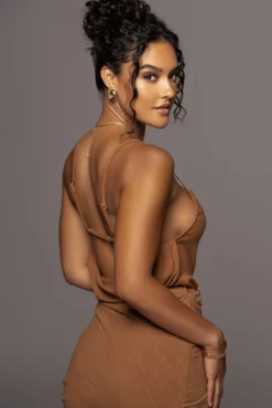 Pecan Diara Bodysuit -Trendify Store PRODUCT MAY262022 SUMMER2 50