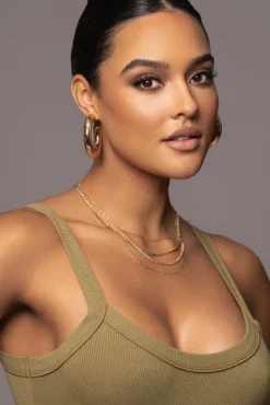 Olive Akito Ribbed Bodysuit -Trendify Store PRODUCT NOV172022 132