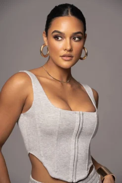 Grey More Than Friends Corset -Trendify Store PRODUCT NOV172022 222