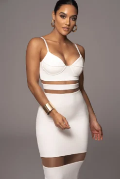 Ivory Alysiha Midi Dress -Trendify Store PRODUCT NOV172022 32