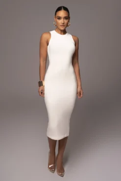 Ivory Jacqui Midi Dress 9 Ivory Jacqui Midi Dress -Trendify Store PRODUCT NOV212022 DECDROP1 100