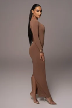 Pecan Made You Look Maxi Dress -Trendify Store PRODUCT NOV212022 DECDROP1 143