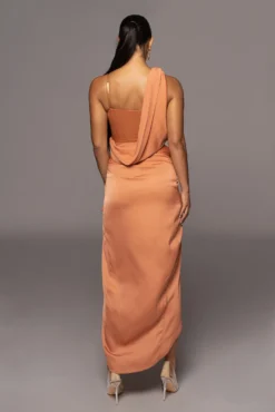 Caramel Kristiana Slit Dress 37 Caramel Kristiana Slit Dress -Trendify Store PRODUCT OCT132022 HOLIDAY 85