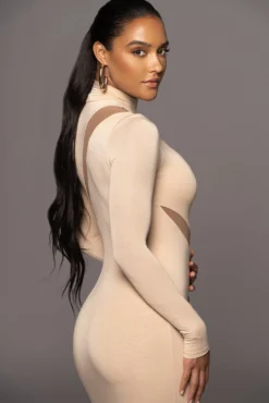 Tan Abigail Midi Dress 15 Tan Abigail Midi Dress -Trendify Store PRODUCT OCT32022 PART2 70