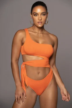 Tangerine Pull Me Closer Bodysuit
