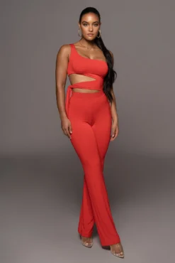 Jluxbasix Red Not So Yoga Pants -Trendify Store PRODUCT OCT32022 PART2 92