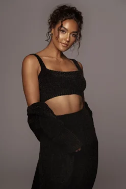 Black Gemma Crop Chenille Top -Trendify Store PRODUCT SEPT272021 273 188fbbd7 2f2b 42c4 9c4c c2c738f1fc07