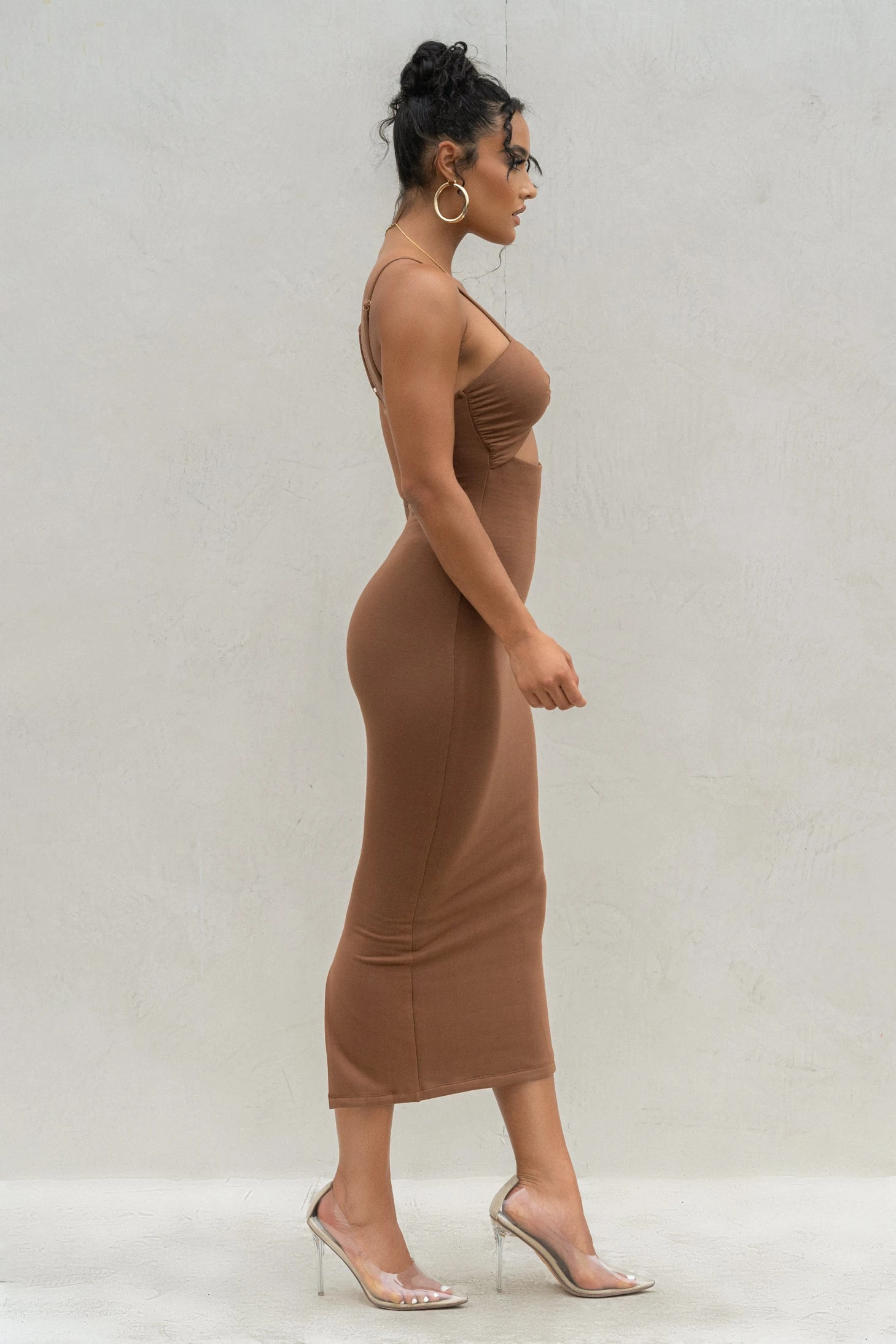 Chocolate Midnight Memories Midi Dress 12 Chocolate Midnight Memories Midi Dress - Image 12
