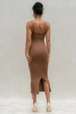 Chocolate Midnight Memories Midi Dress 30 Chocolate Midnight Memories Midi Dress -Trendify Store PRODUCT SEPT92022 KNITS 160