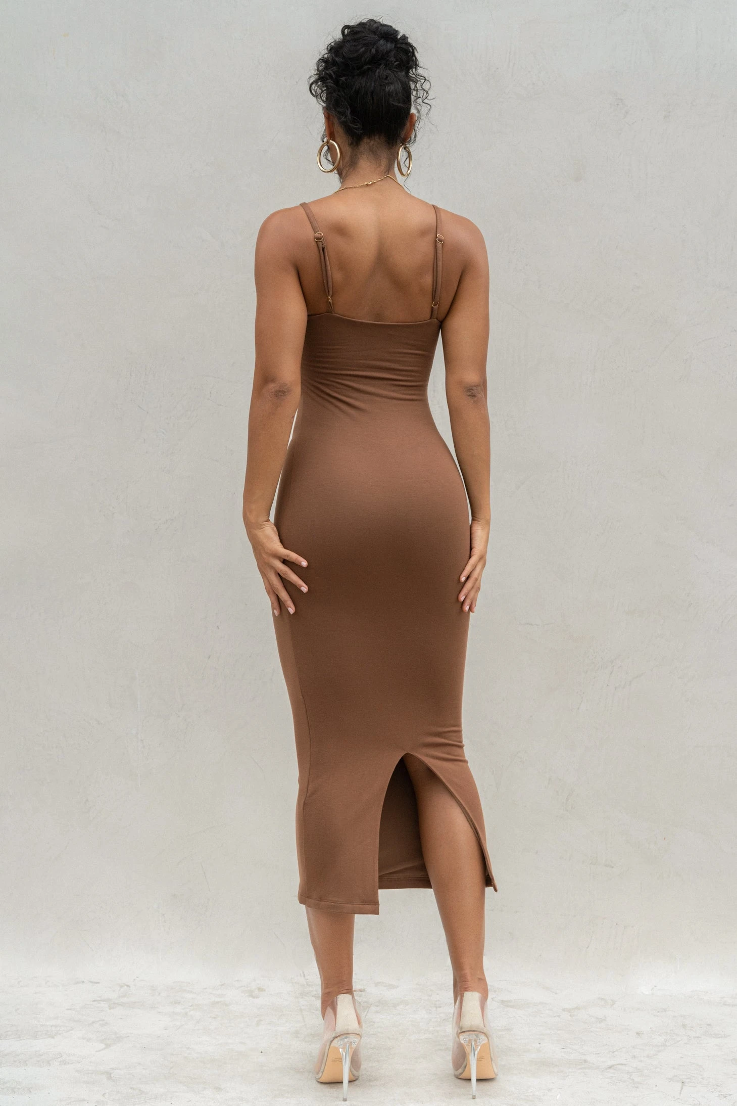 Chocolate Midnight Memories Midi Dress 15 Chocolate Midnight Memories Midi Dress - Image 15