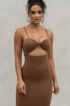 Chocolate Midnight Memories Midi Dress 20 Chocolate Midnight Memories Midi Dress -Trendify Store PRODUCT SEPT92022 KNITS 161