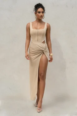 Beige More Than Friends Corset -Trendify Store PRODUCT SEPT92022 KNITS 60