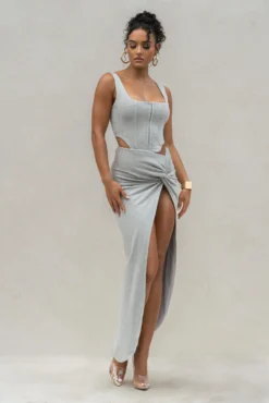 Grey More Than Friends Corset -Trendify Store PRODUCT SEPT92022 KNITS 77