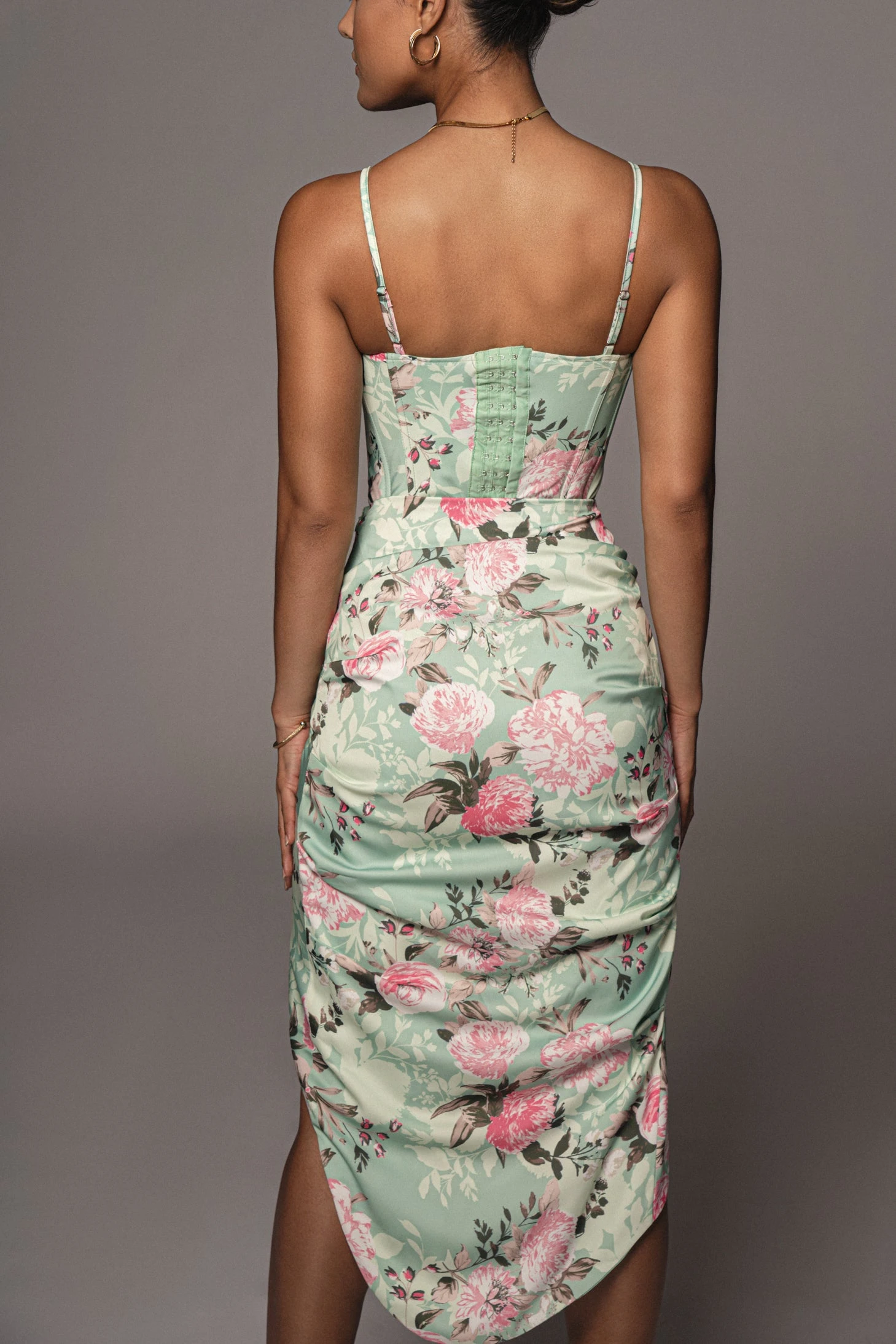 Mint Emielle Satin Skirt 10 Mint Emielle Satin Skirt - Image 10