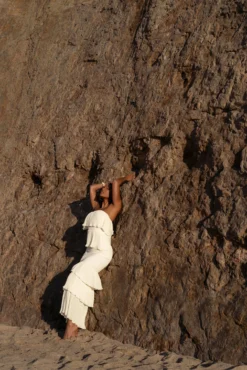 Ivory Casa Blanca Ruffle Dress 13 Ivory Casa Blanca Ruffle Dress -Trendify Store SUMMER32022 46