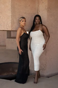 White Palmas Crochet Maxi Dress 27 White Palmas Crochet Maxi Dress -Trendify Store SUMMER4 24