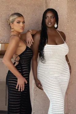 White Palmas Crochet Maxi Dress 28 White Palmas Crochet Maxi Dress -Trendify Store SUMMER4 25