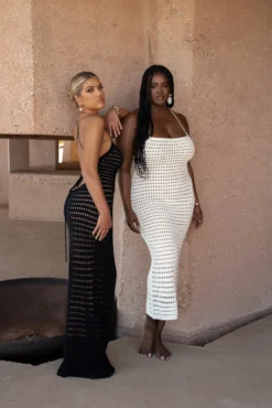 White Palmas Crochet Maxi Dress 24 White Palmas Crochet Maxi Dress -Trendify Store SUMMER4 26